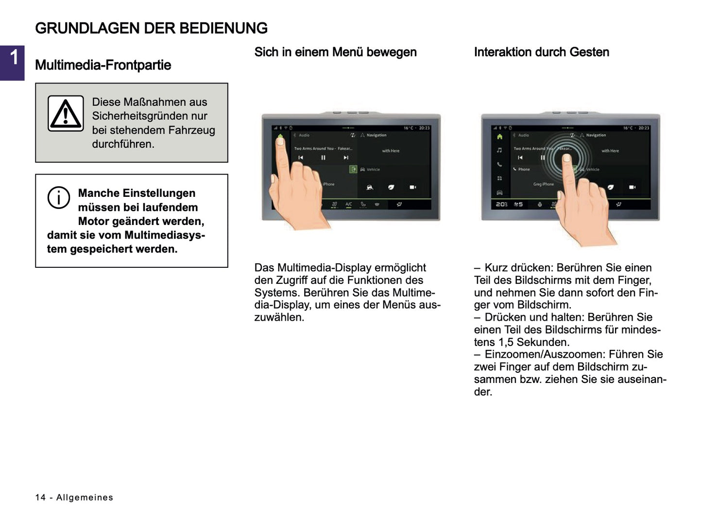 2024-2025 Dacia Media Nav Live Infotainment Anleitung | Deutsch