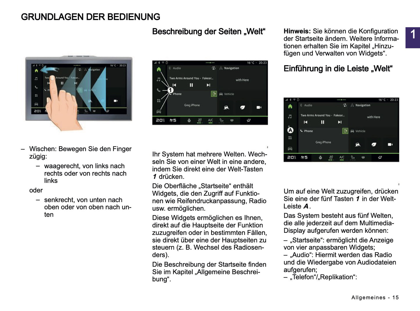 2024-2025 Dacia Media Nav Live Infotainment Anleitung | Deutsch