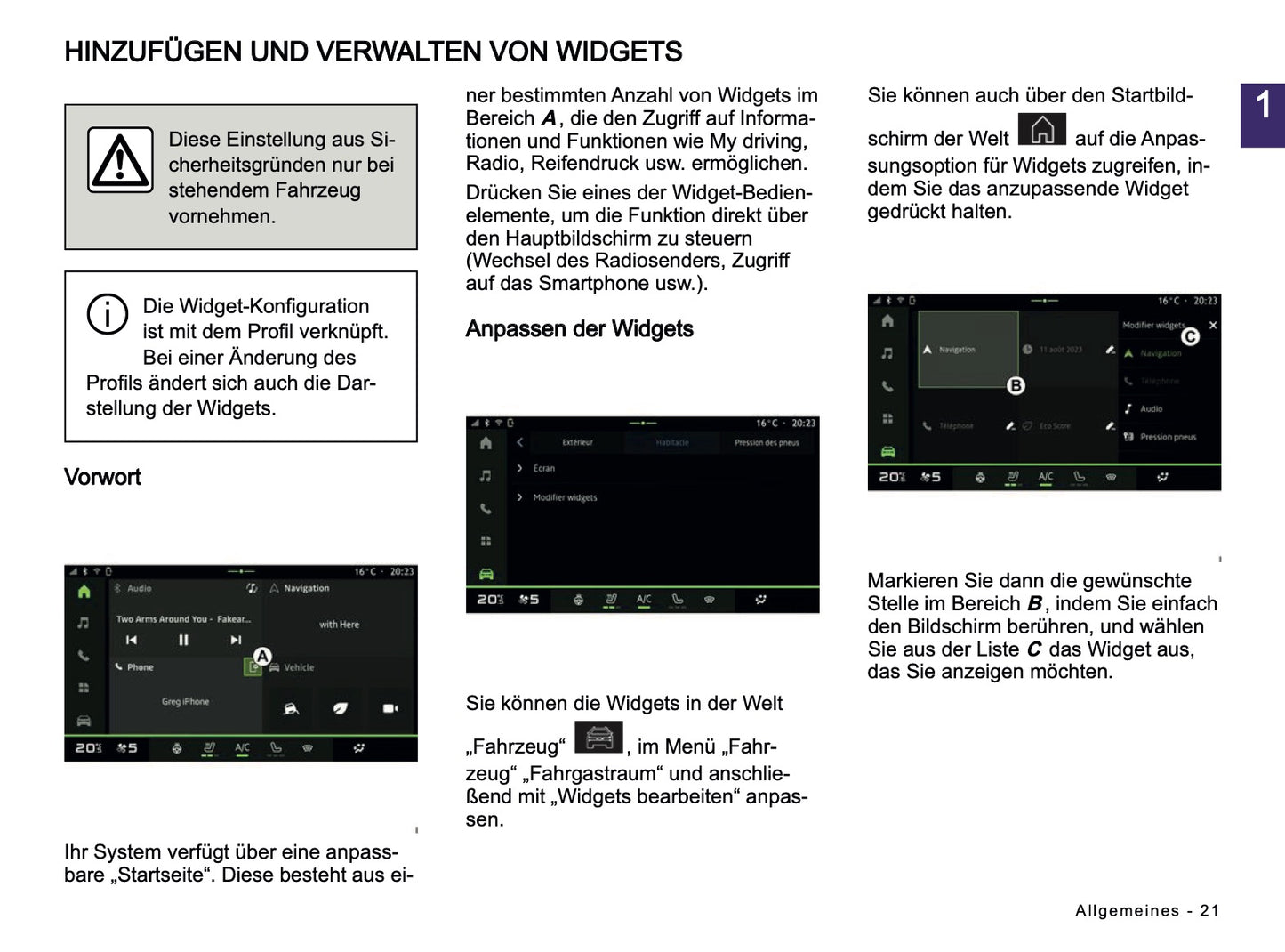2024-2025 Dacia Media Nav Live Infotainment Anleitung | Deutsch
