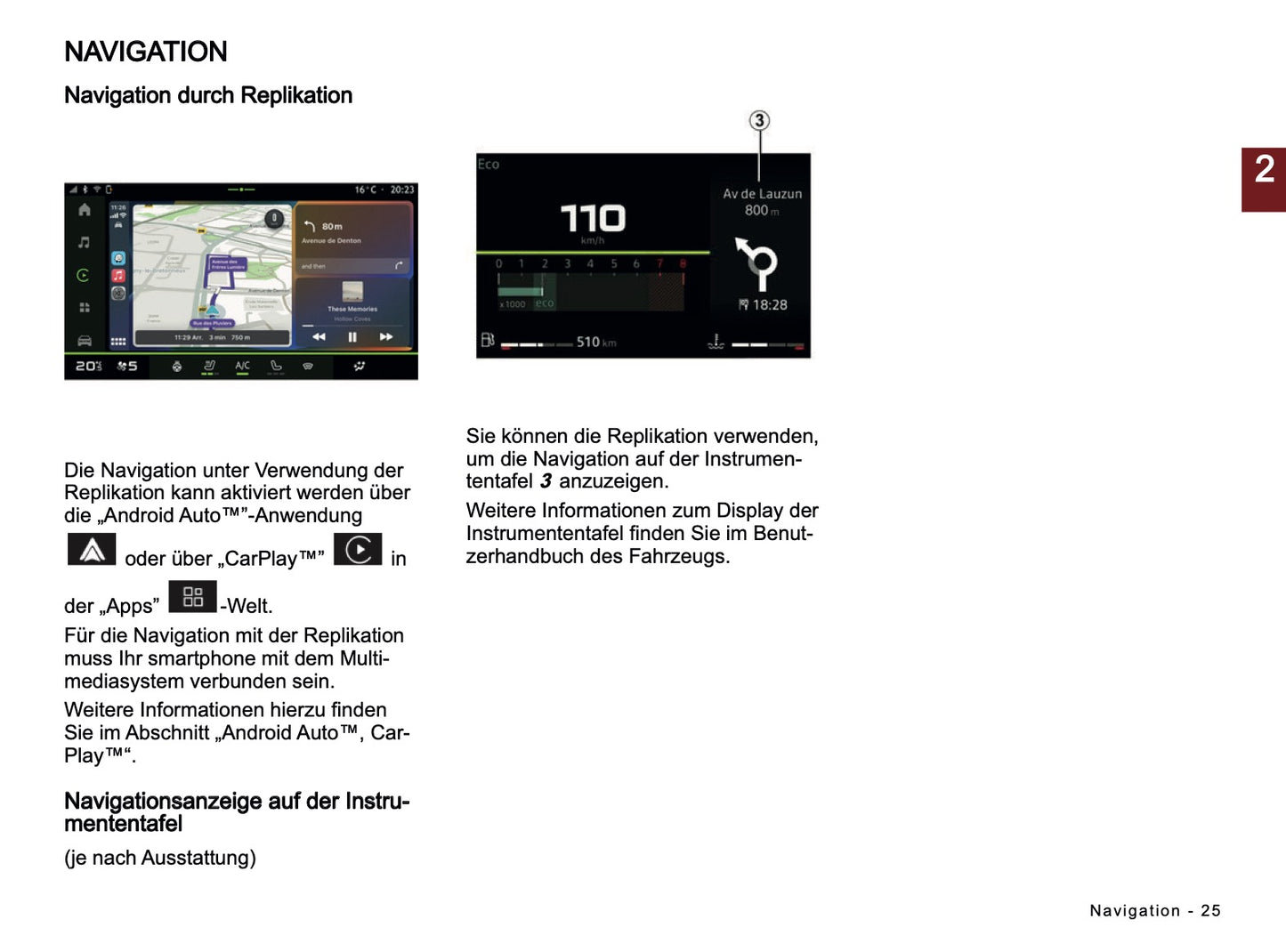 2024-2025 Dacia Media Nav Live Infotainment Anleitung | Deutsch