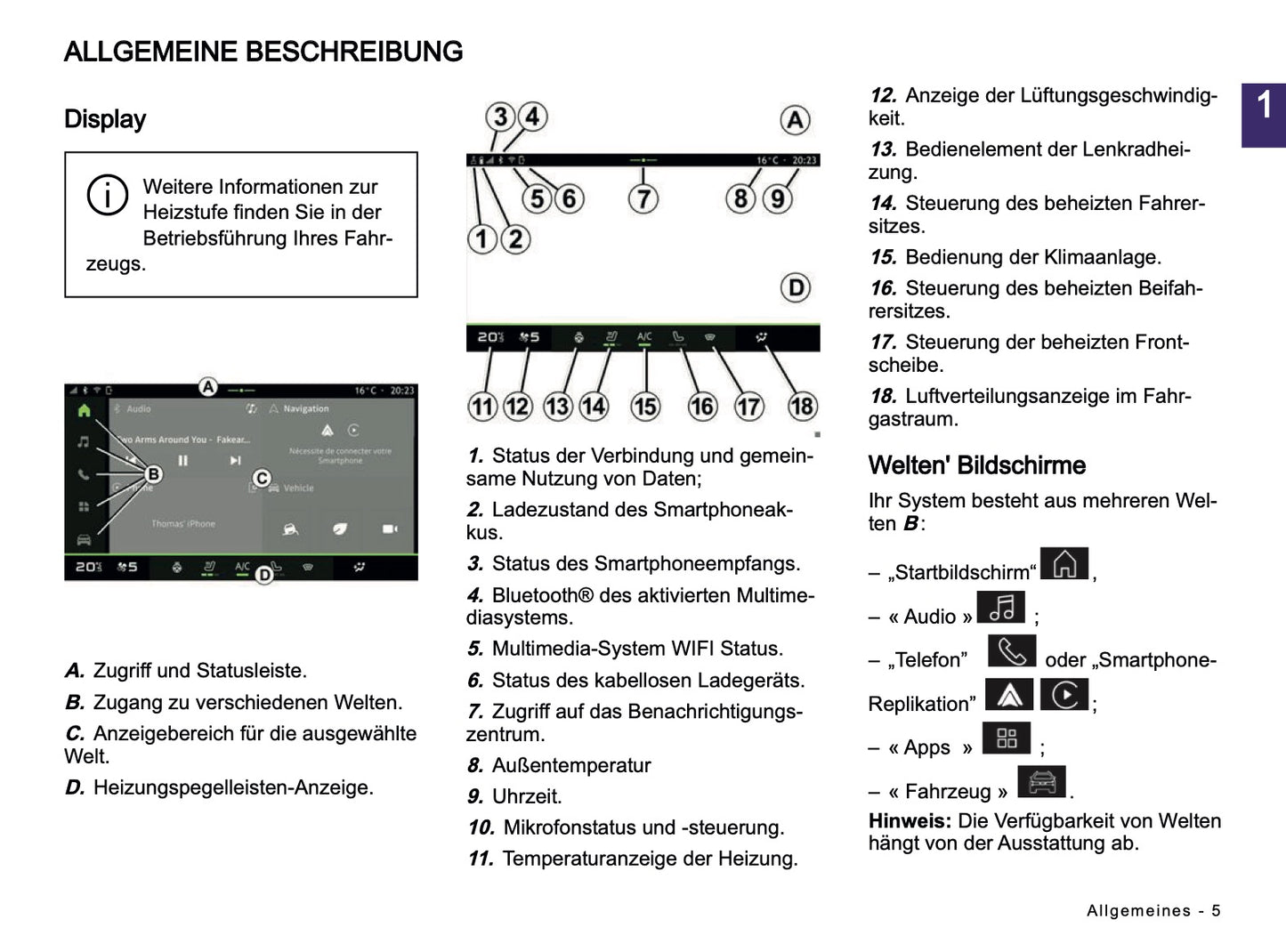 2024-2025 Dacia Media Nav Live Infotainment Anleitung | Deutsch
