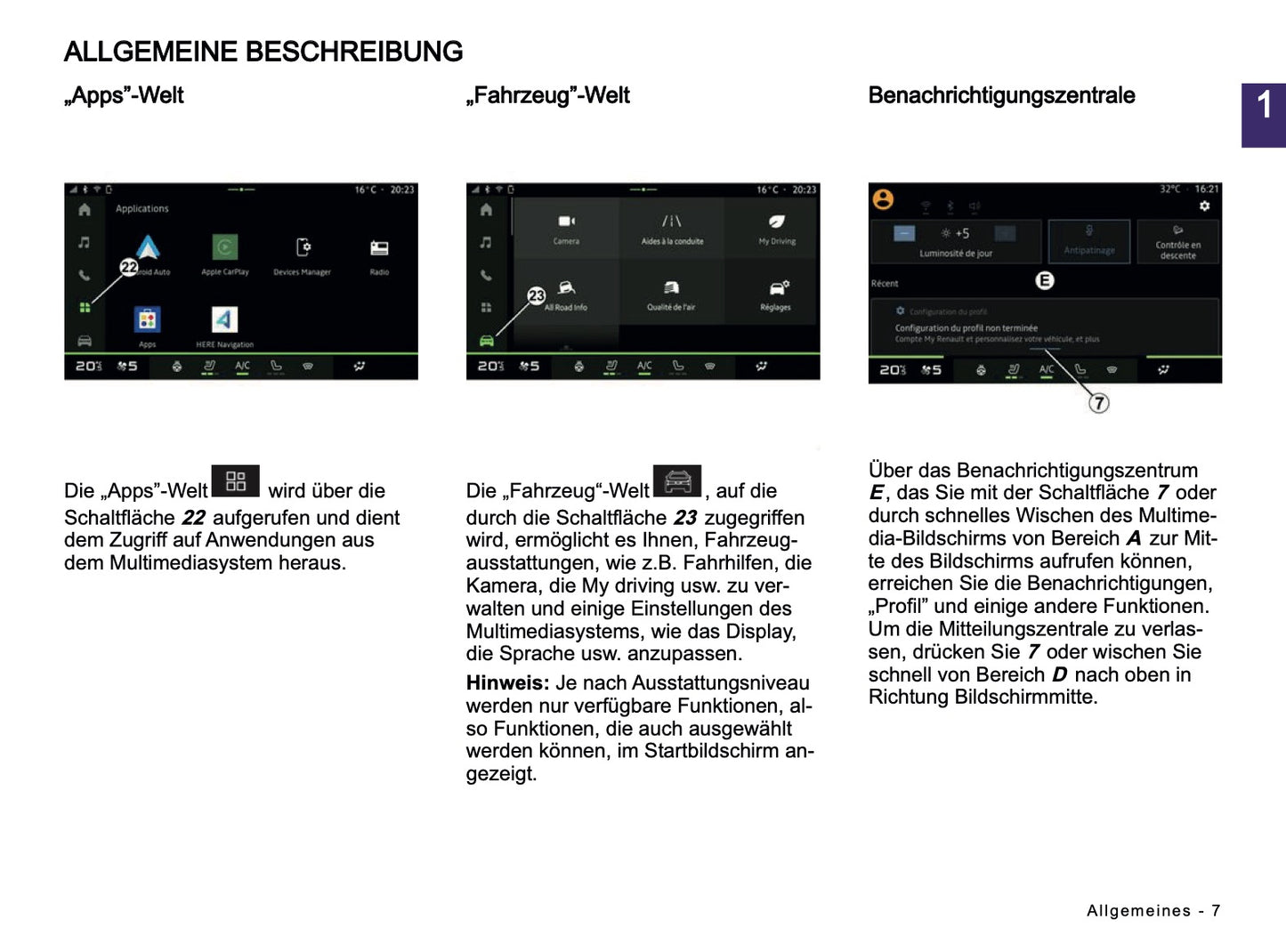 2024-2025 Dacia Media Nav Live Infotainment Anleitung | Deutsch