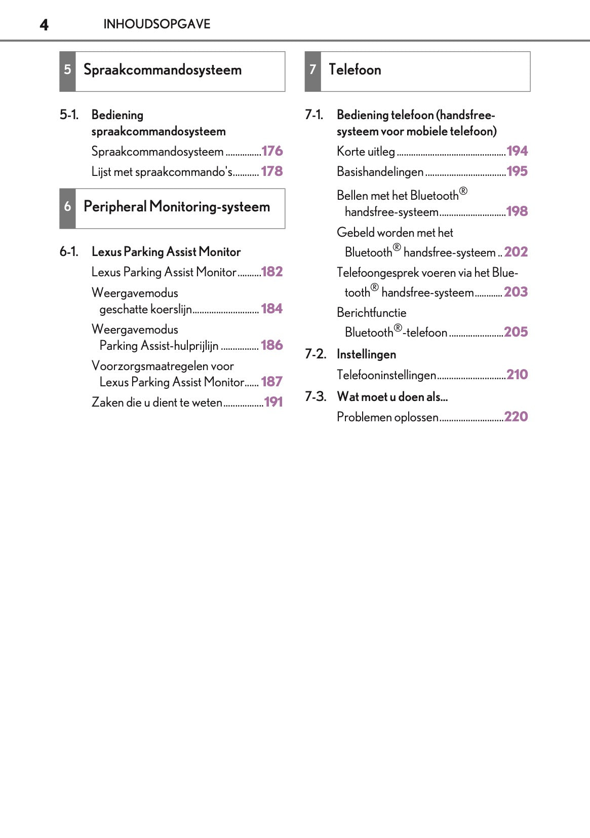 2021-2023 Lexus LC 500 Convertible Navigation Manual | Dutch