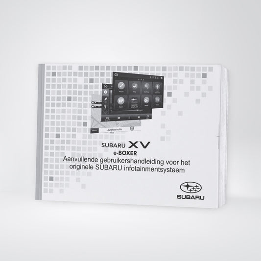 2024 Subaru XV e-BOXER Infotainment Manual | Dutch