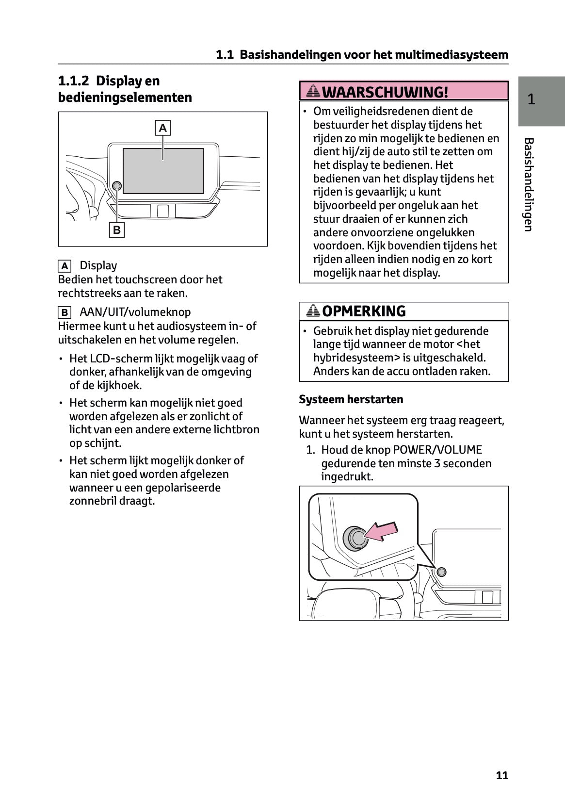 2023-2024 Toyota RAV4/RAV4 Hybrid Infotainment Manual | Dutch