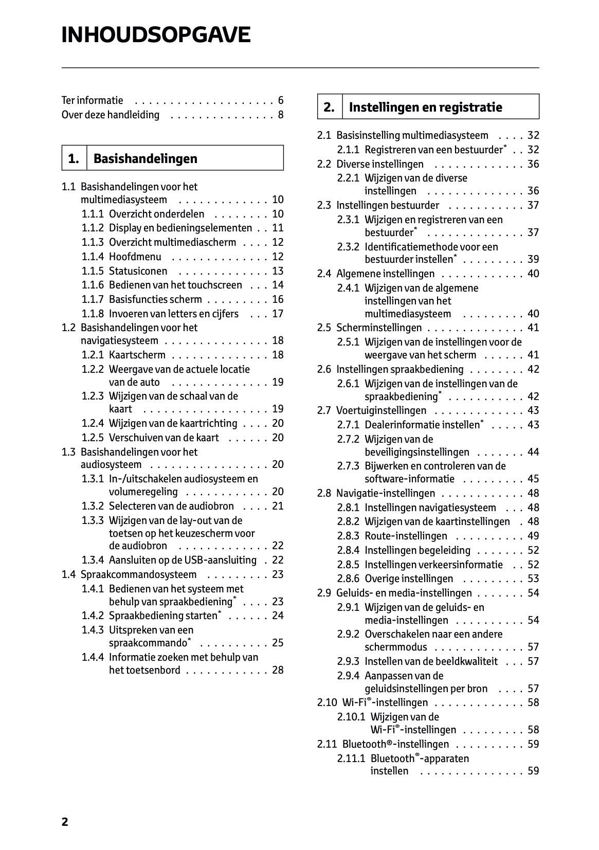 2023-2024 Toyota RAV4/RAV4 Hybrid Infotainment Manual | Dutch