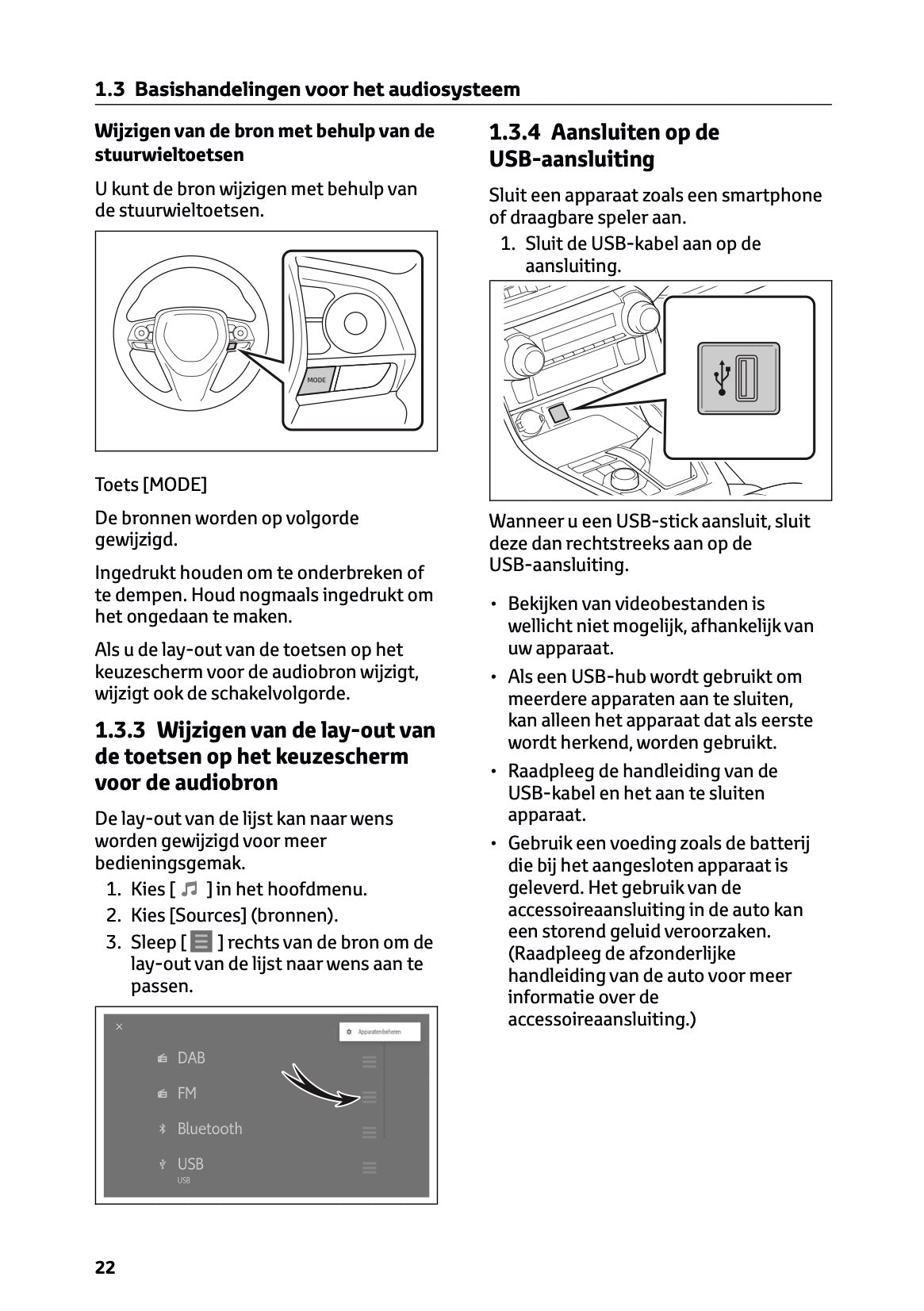 2023-2024 Toyota RAV4/RAV4 Hybrid Infotainment Manual | Dutch