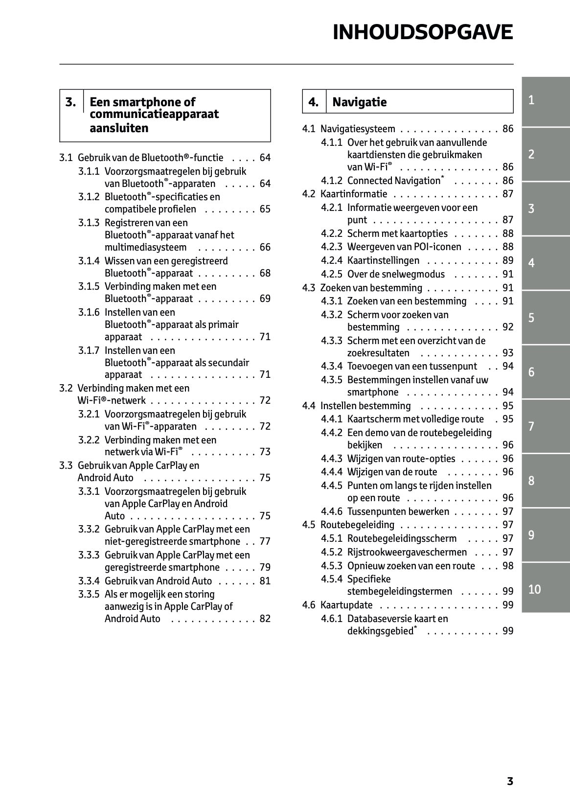 2023-2024 Toyota RAV4/RAV4 Hybrid Infotainment Manual | Dutch