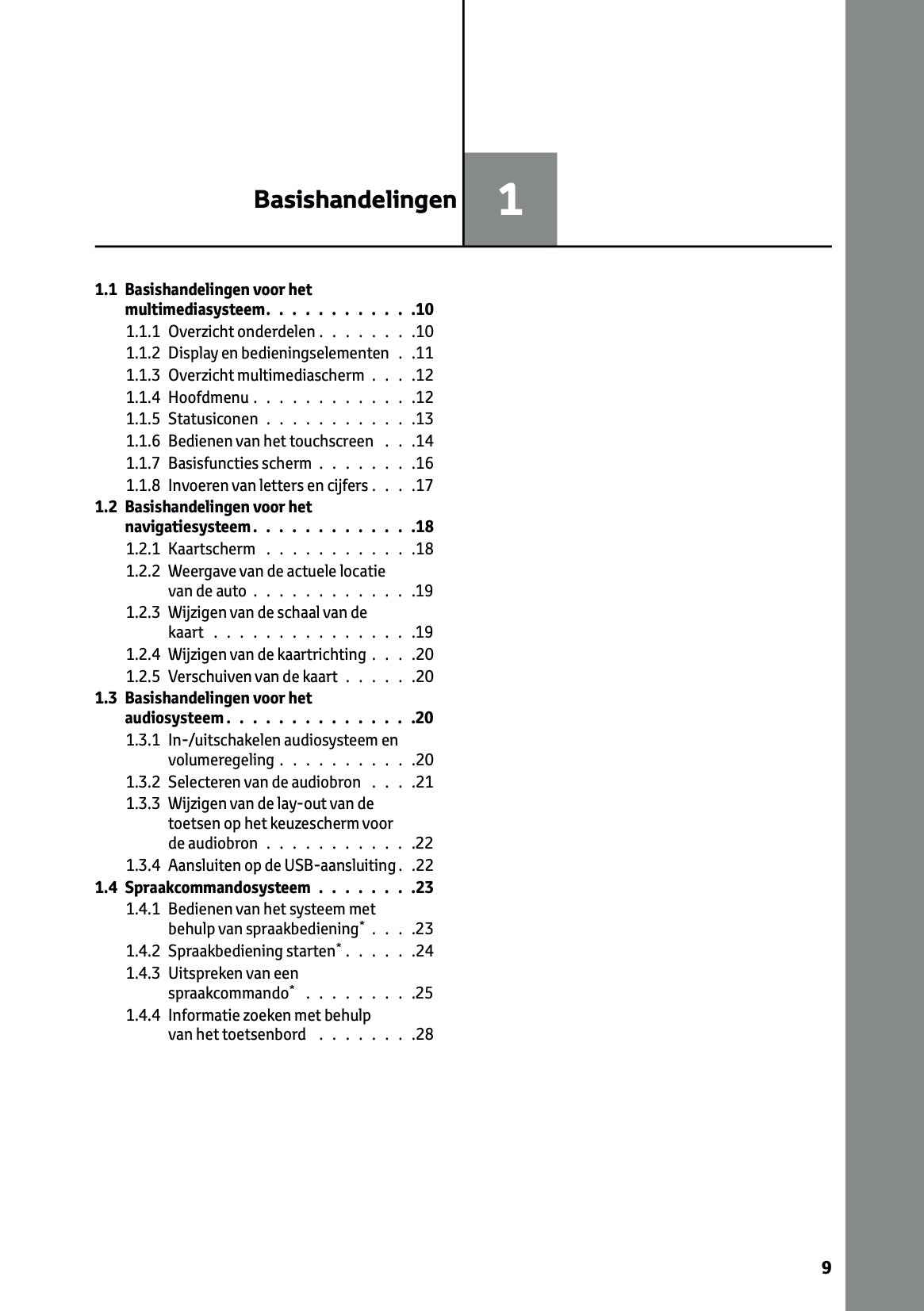 2023-2024 Toyota RAV4/RAV4 Hybrid Infotainment Manual | Dutch