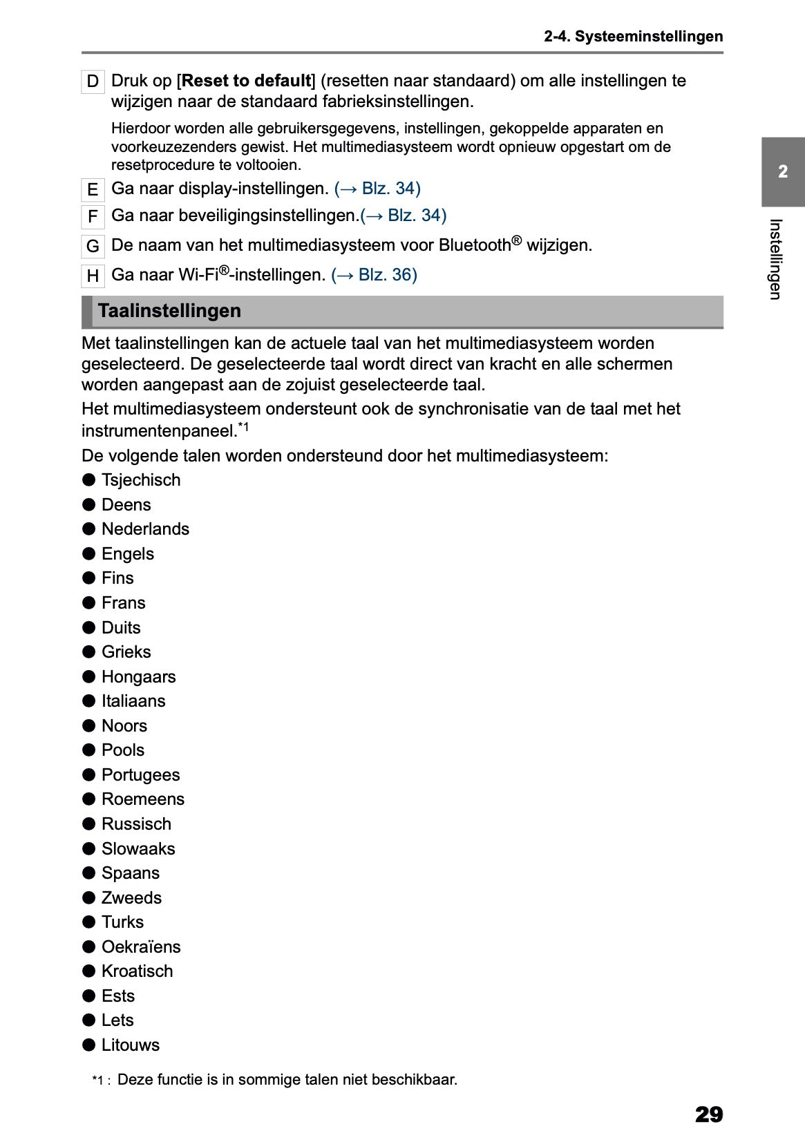 2026 Toyota Yaris Hybrid Multimedia Manual | Dutch