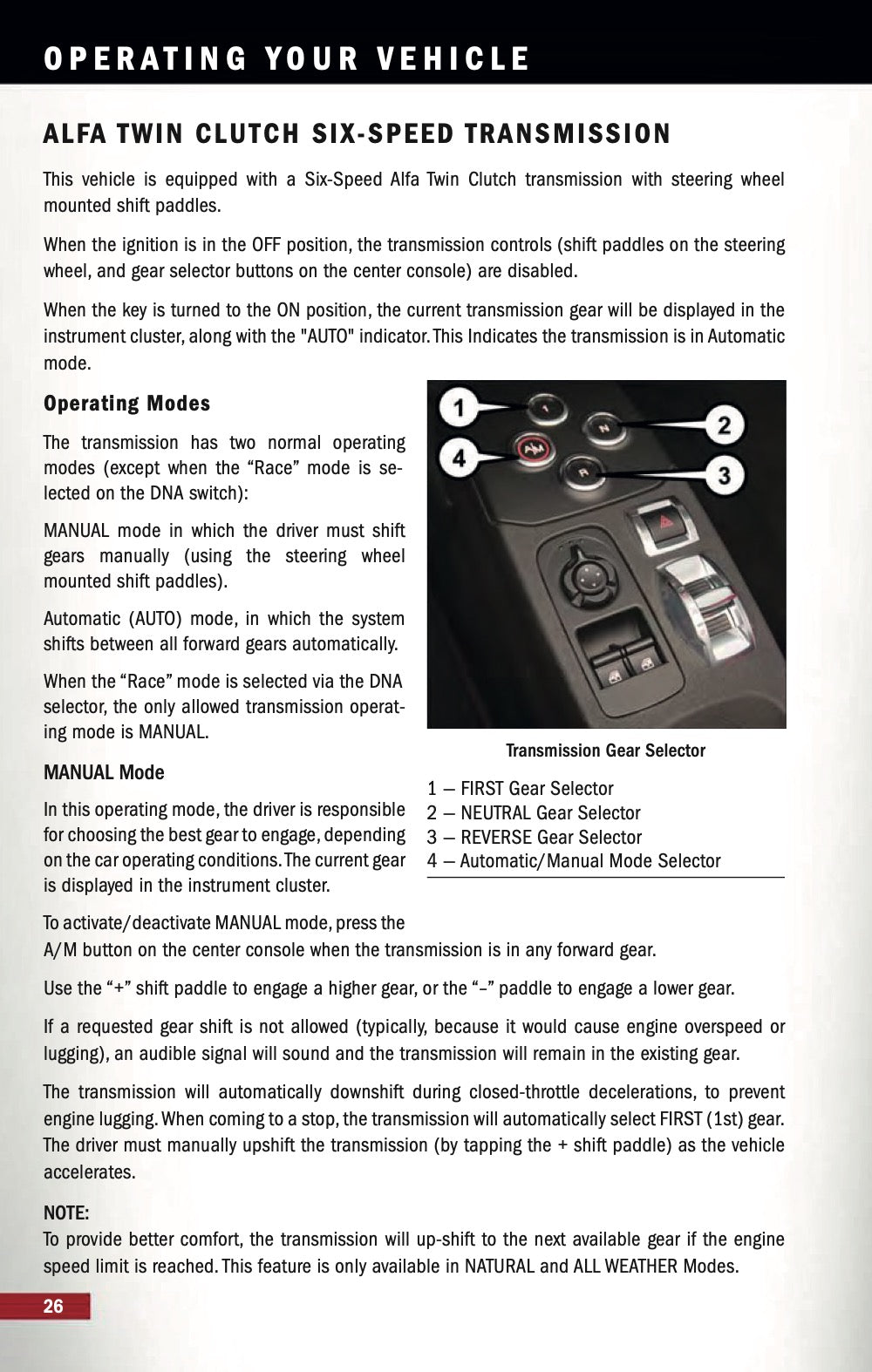 2015 Alfa Romeo 4C Owner's Manual | English