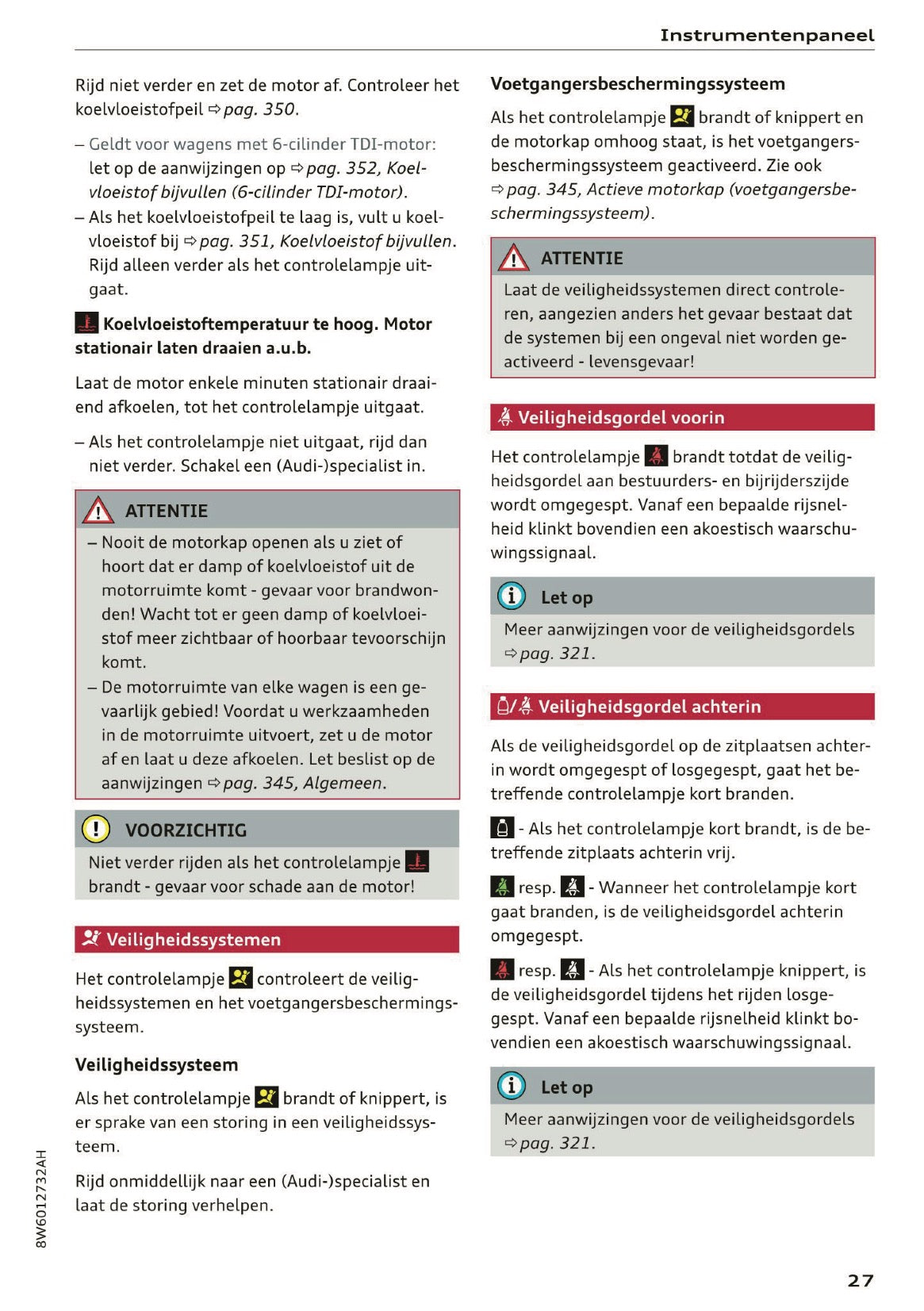 2019 Audi A5 Owner's Manual | Dutch