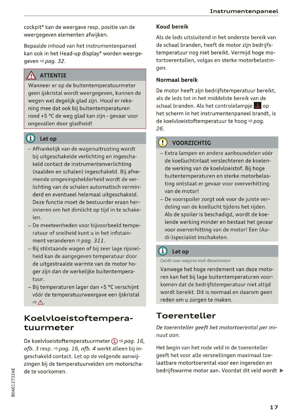 2018 Audi Q5 / SQ5 Owner's Manual | Dutch