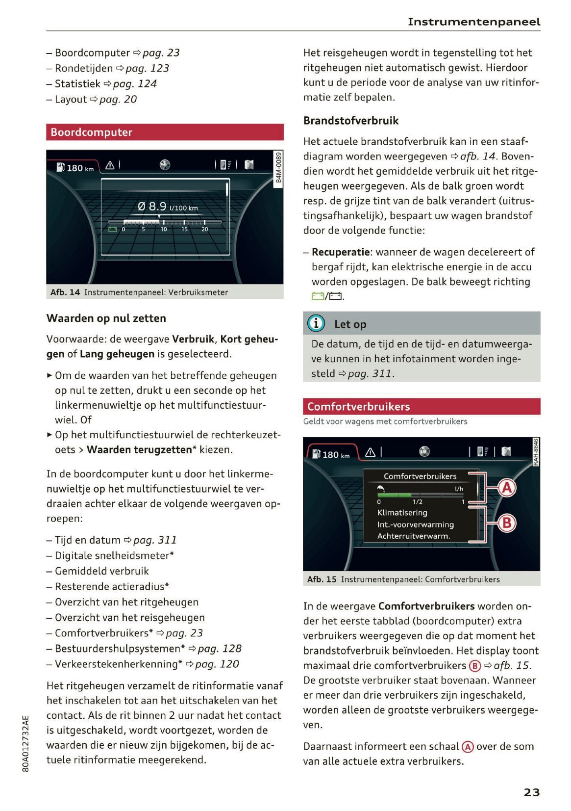 2018 Audi Q5 / SQ5 Owner's Manual | Dutch