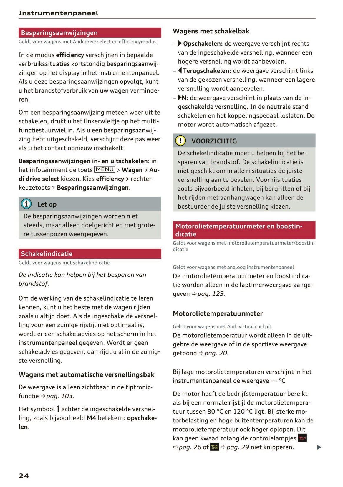 2018 Audi Q5 / SQ5 Owner's Manual | Dutch