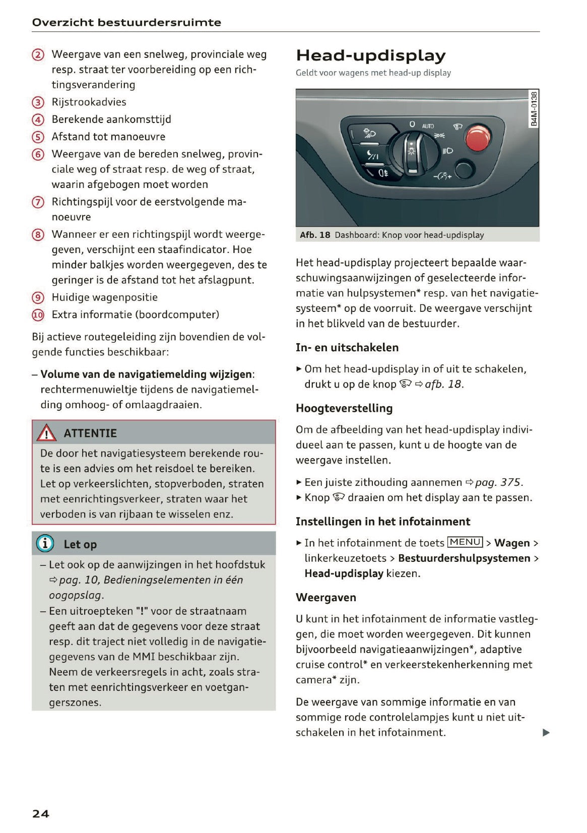 2017 Audi Q7 Owner's Manual | Dutch
