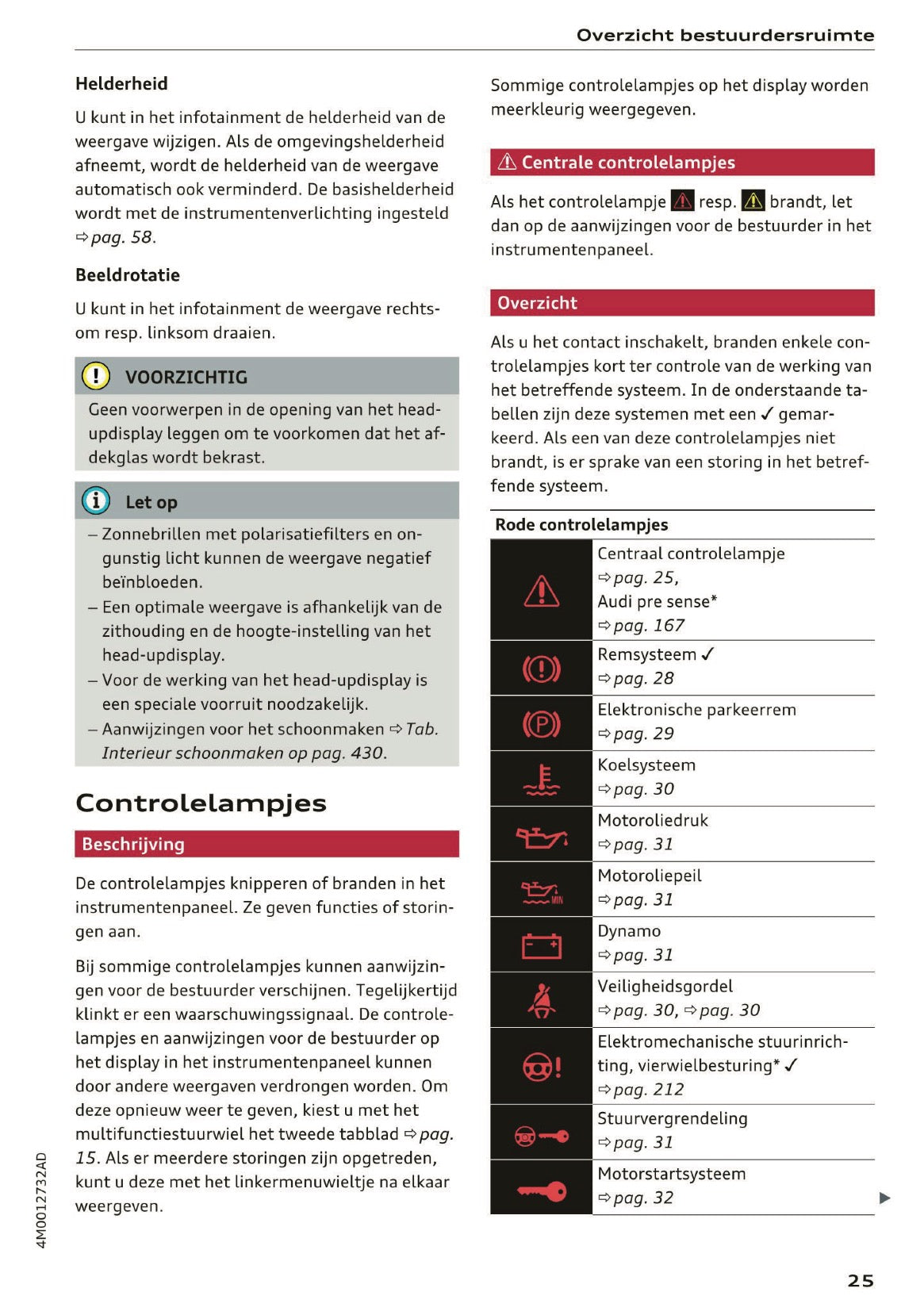 2017 Audi Q7 Owner's Manual | Dutch