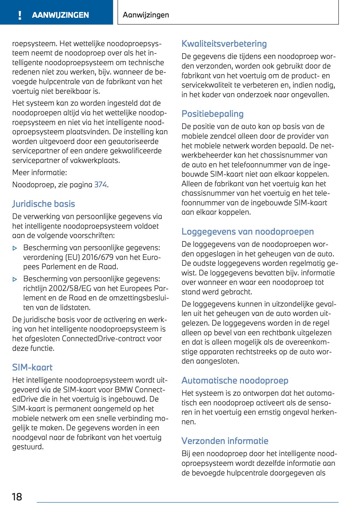 2024 BMW 1 Series Owner's Manual | Dutch