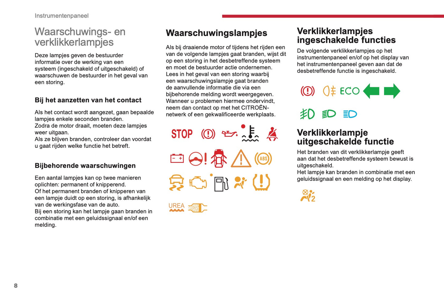 2017-2018 Citroën Berlingo Owner's Manual | Dutch
