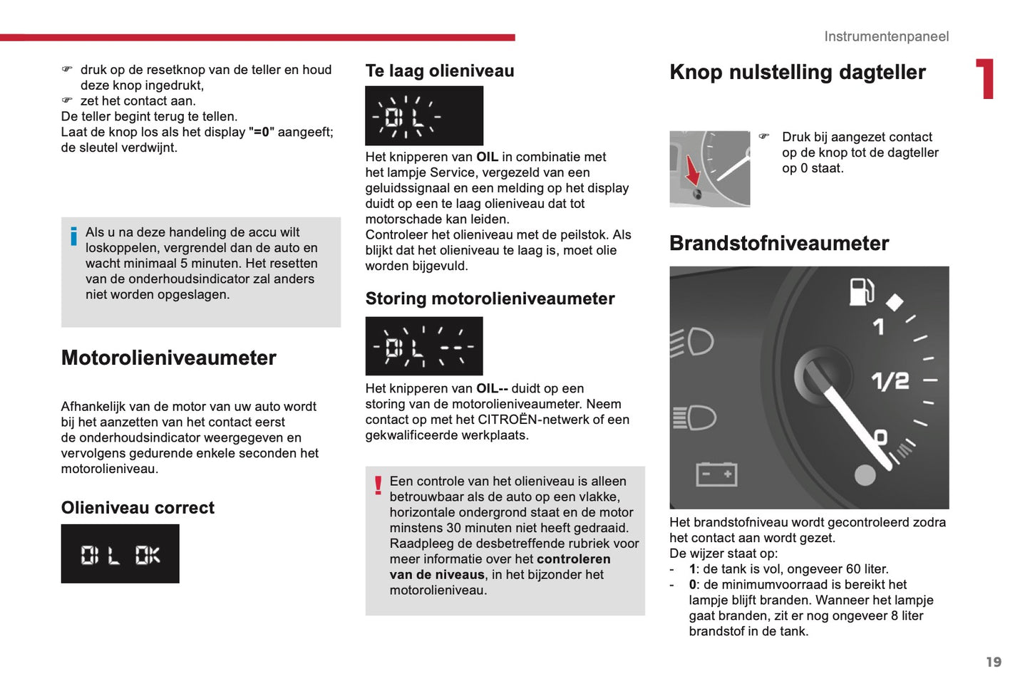 2017-2018 Citroën Berlingo Owner's Manual | Dutch