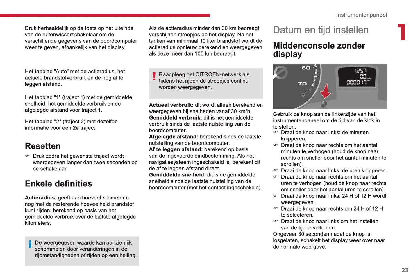 2017-2018 Citroën Berlingo Owner's Manual | Dutch
