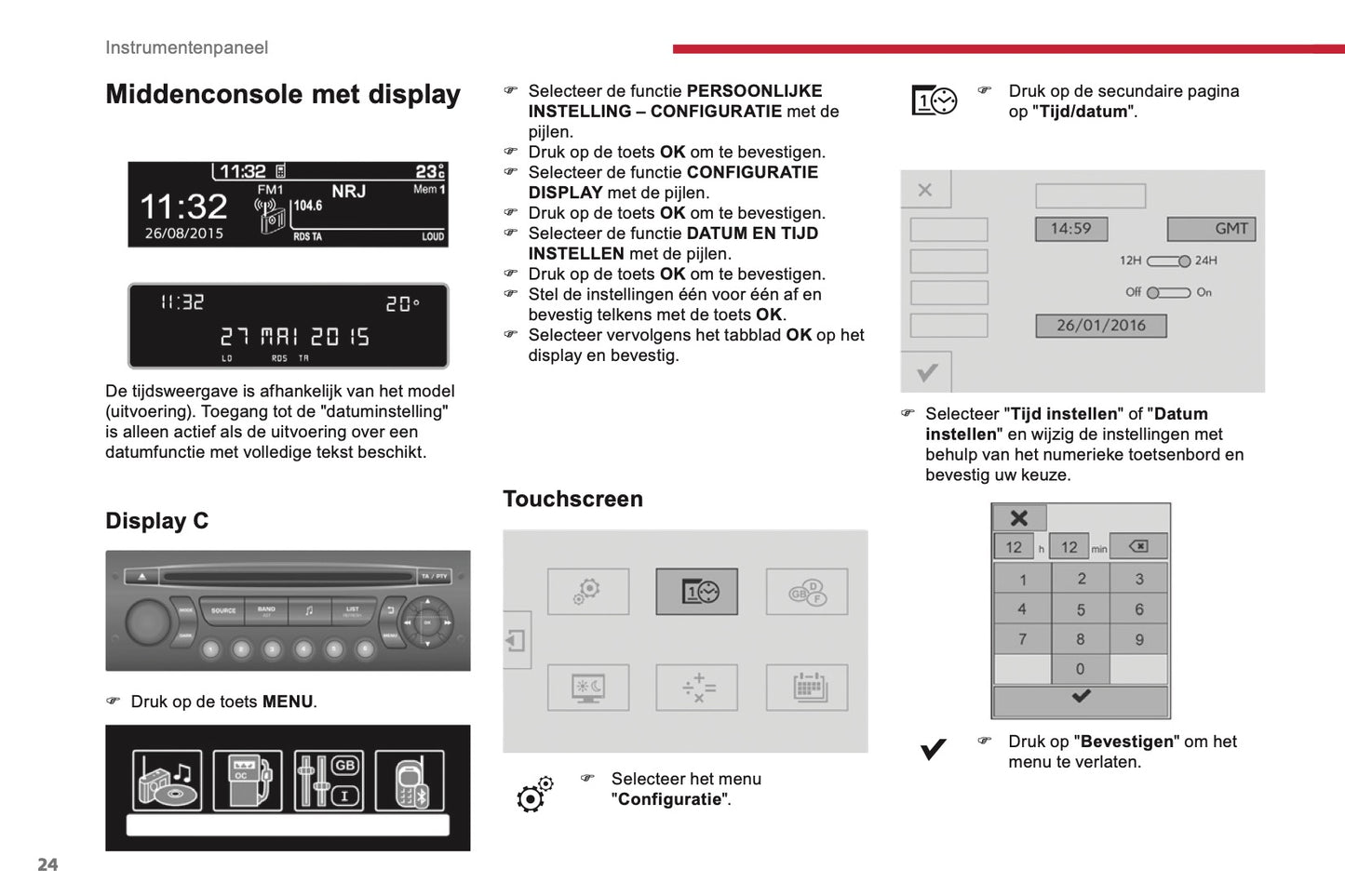 2017-2018 Citroën Berlingo Owner's Manual | Dutch