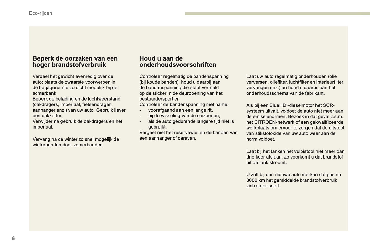2017-2018 Citroën Berlingo Owner's Manual | Dutch