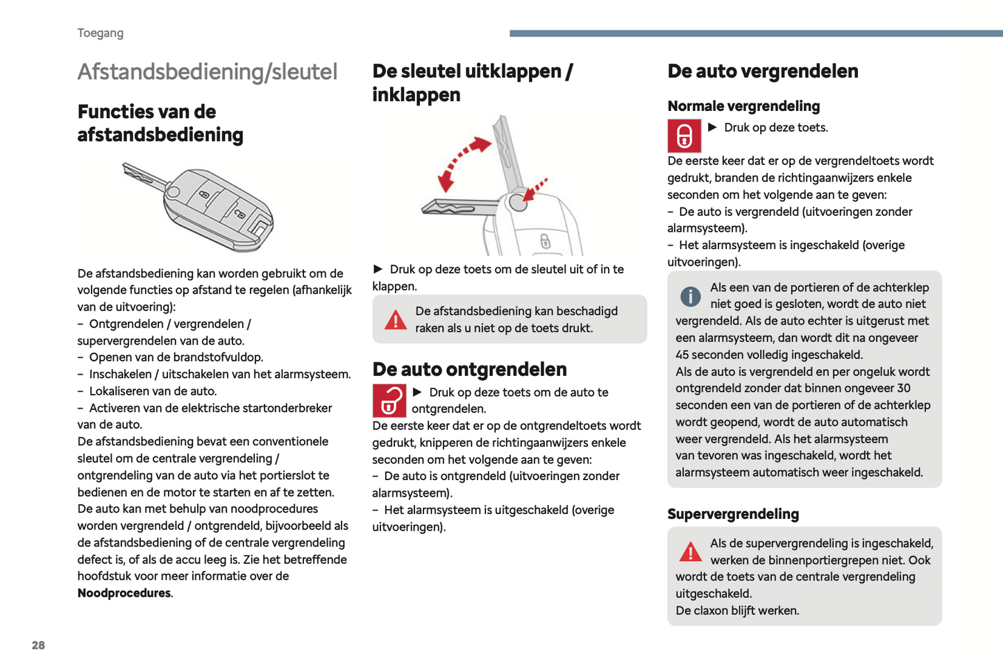 2024-2025 Citroën C3 Aircross Owner's Manual | Dutch