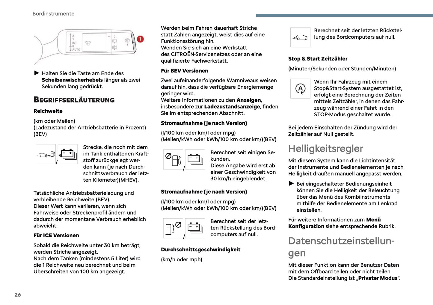 2025 Citroën C3 Bedienungsanleitung | Deutsch