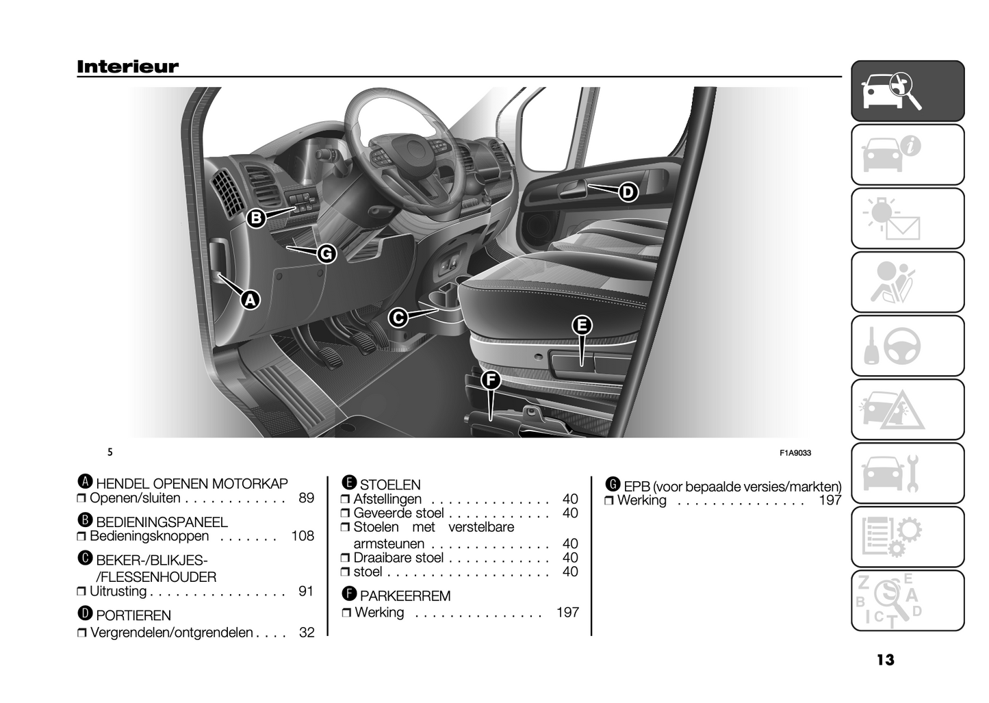 2024 Citroën Jumper/ë-Jumper/Relay/ë-Relay Owner's Manual | Dutch