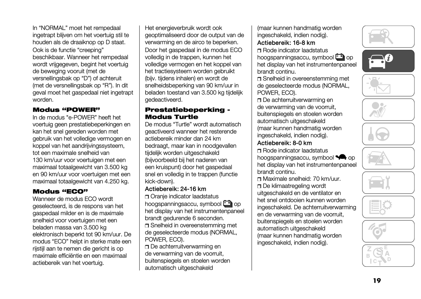 2024 Citroën Jumper/ë-Jumper/Relay/ë-Relay Owner's Manual | Dutch