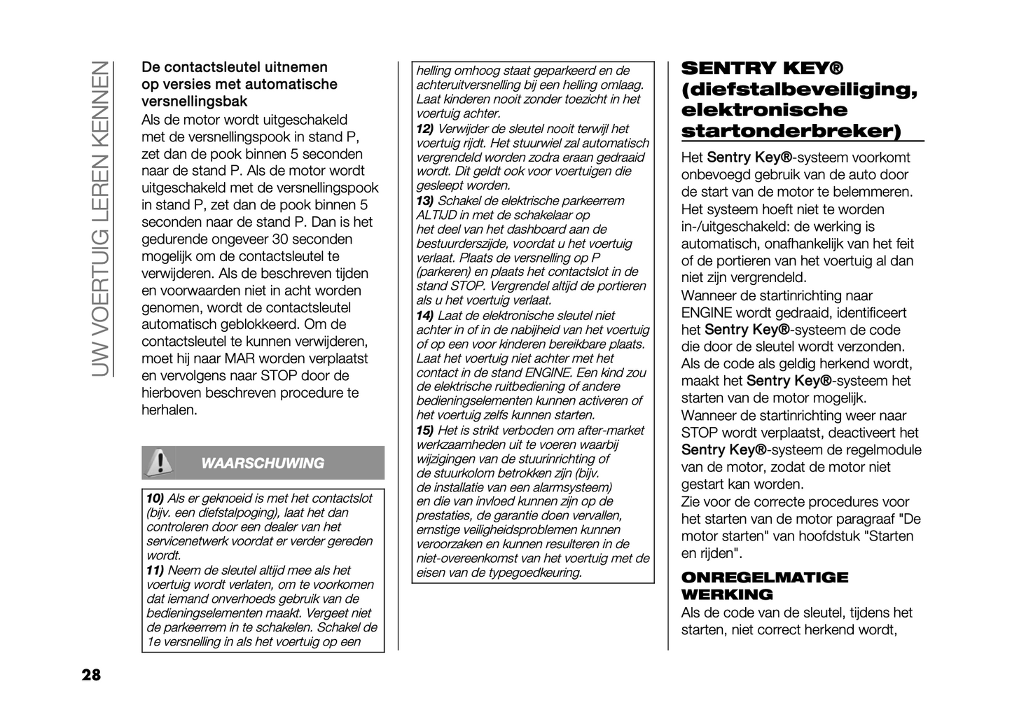 2024 Citroën Jumper/ë-Jumper/Relay/ë-Relay Owner's Manual | Dutch