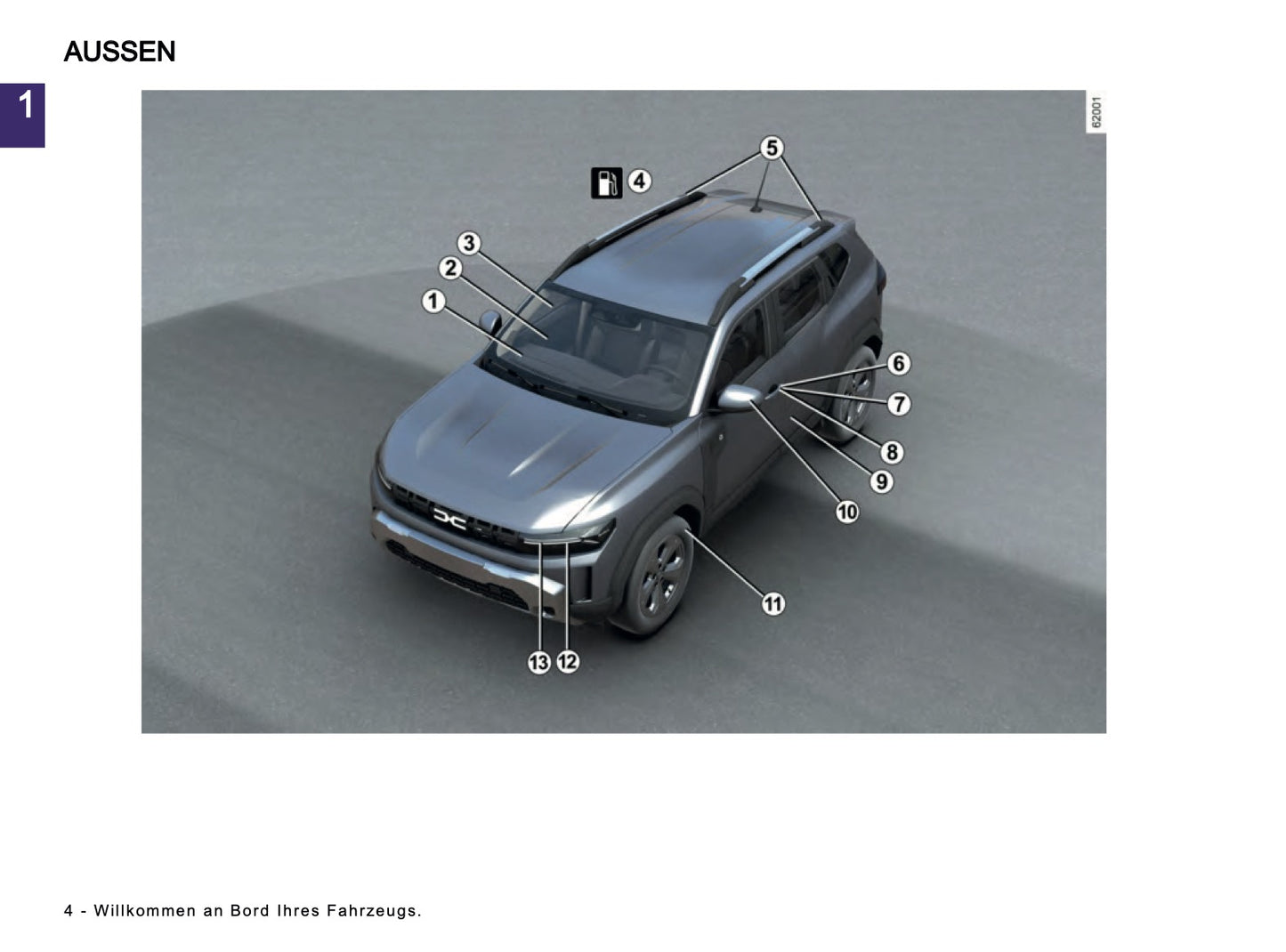 2024-2025 Dacia Duster Owner's Manual | German