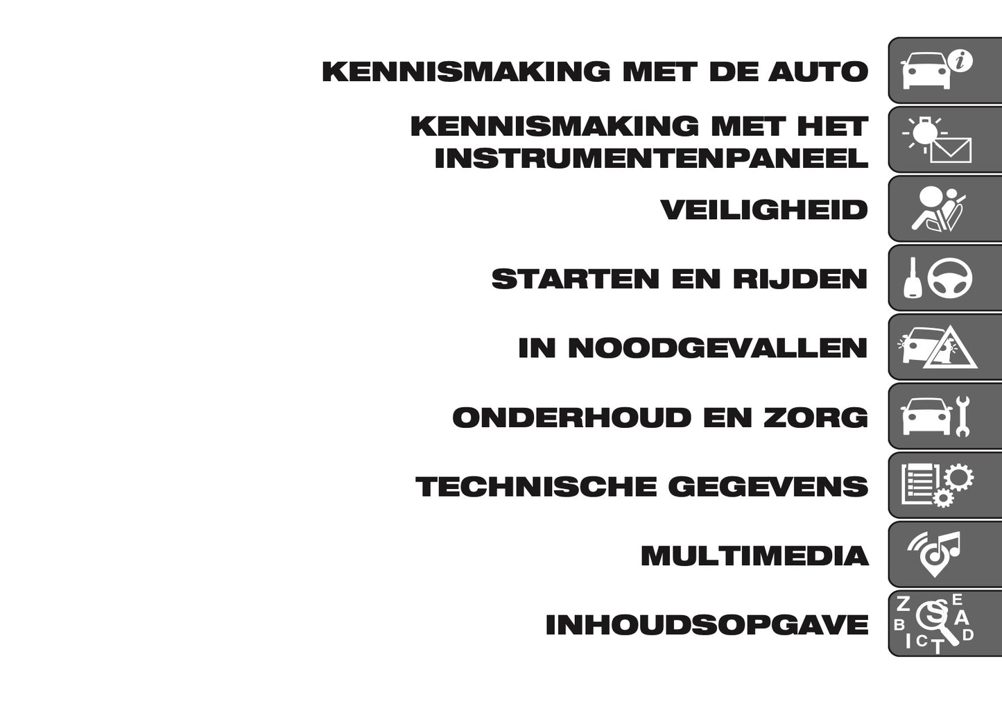 2024-2025 Fiat 600 Owner's Manual | Dutch