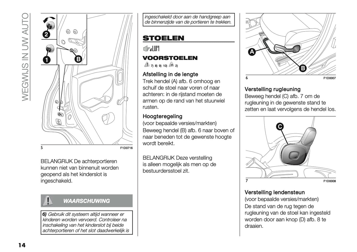 2019 Fiat Panda Owner's Manual | Dutch