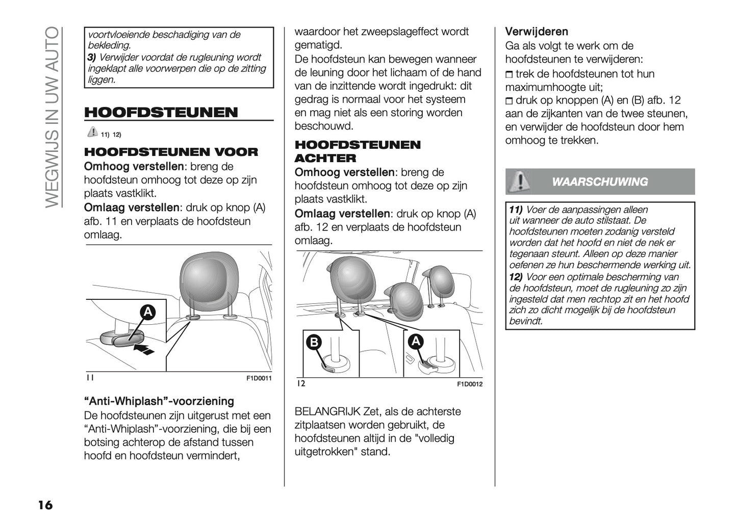 2019 Fiat Panda Owner's Manual | Dutch