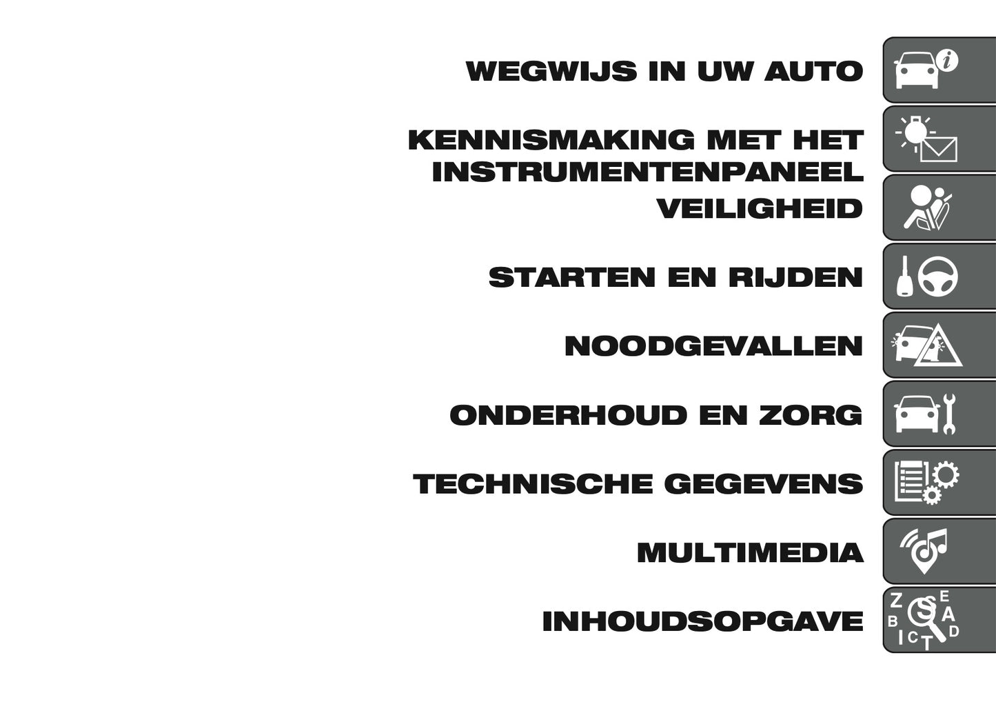 2019 Fiat Panda Owner's Manual | Dutch