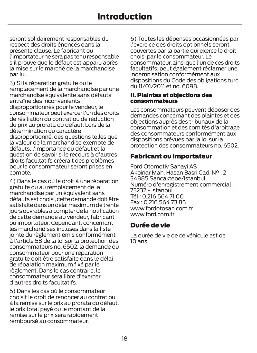 2025-2026 Ford Mustang Owner's Manual | French