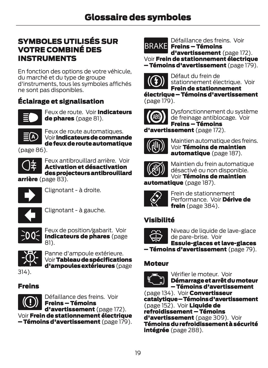 2025-2026 Ford Mustang Owner's Manual | French