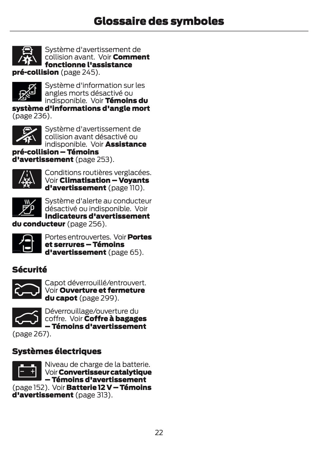 2025-2026 Ford Mustang Owner's Manual | French