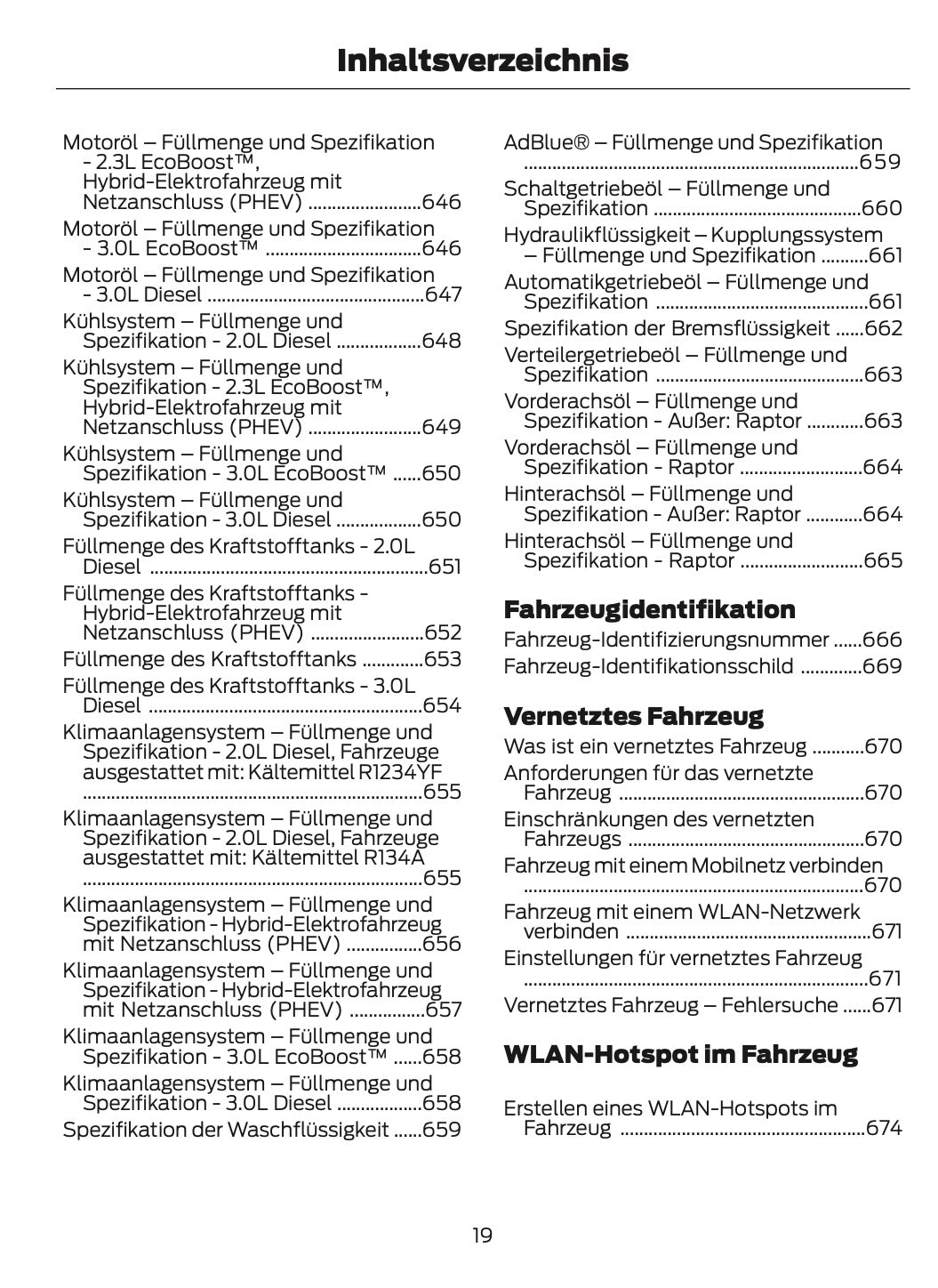 2024-2025 Ford Ranger Bedienungsanleitung | Deutsch