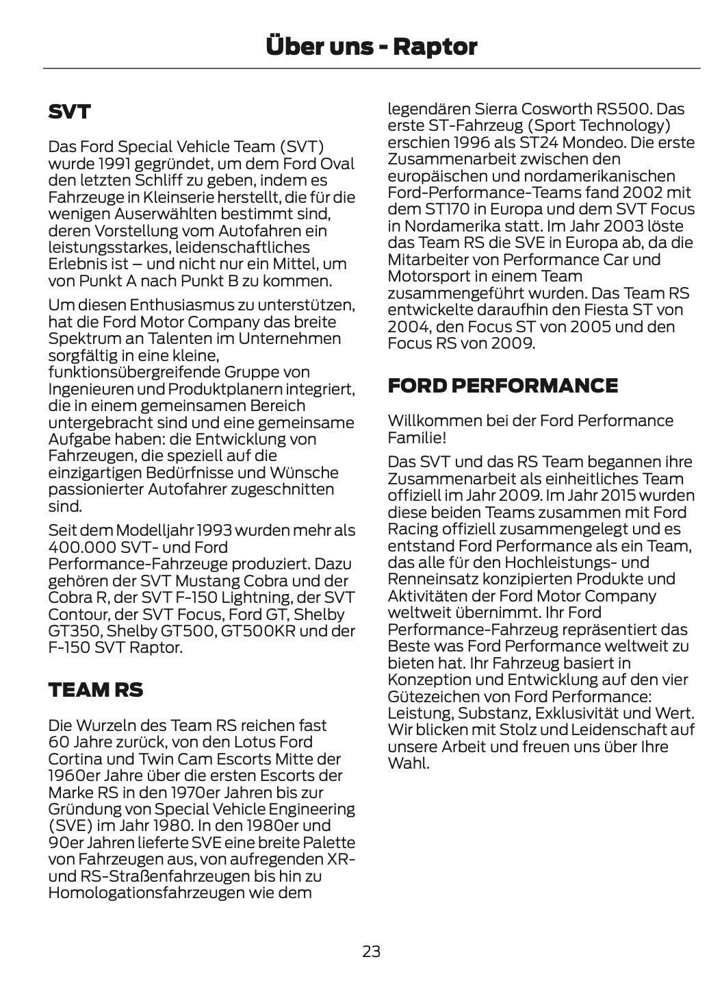 2024-2025 Ford Ranger Bedienungsanleitung | Deutsch