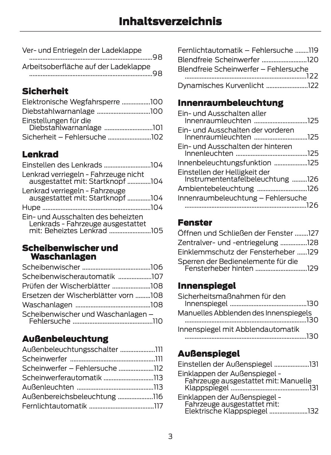 2024-2025 Ford Ranger Bedienungsanleitung | Deutsch