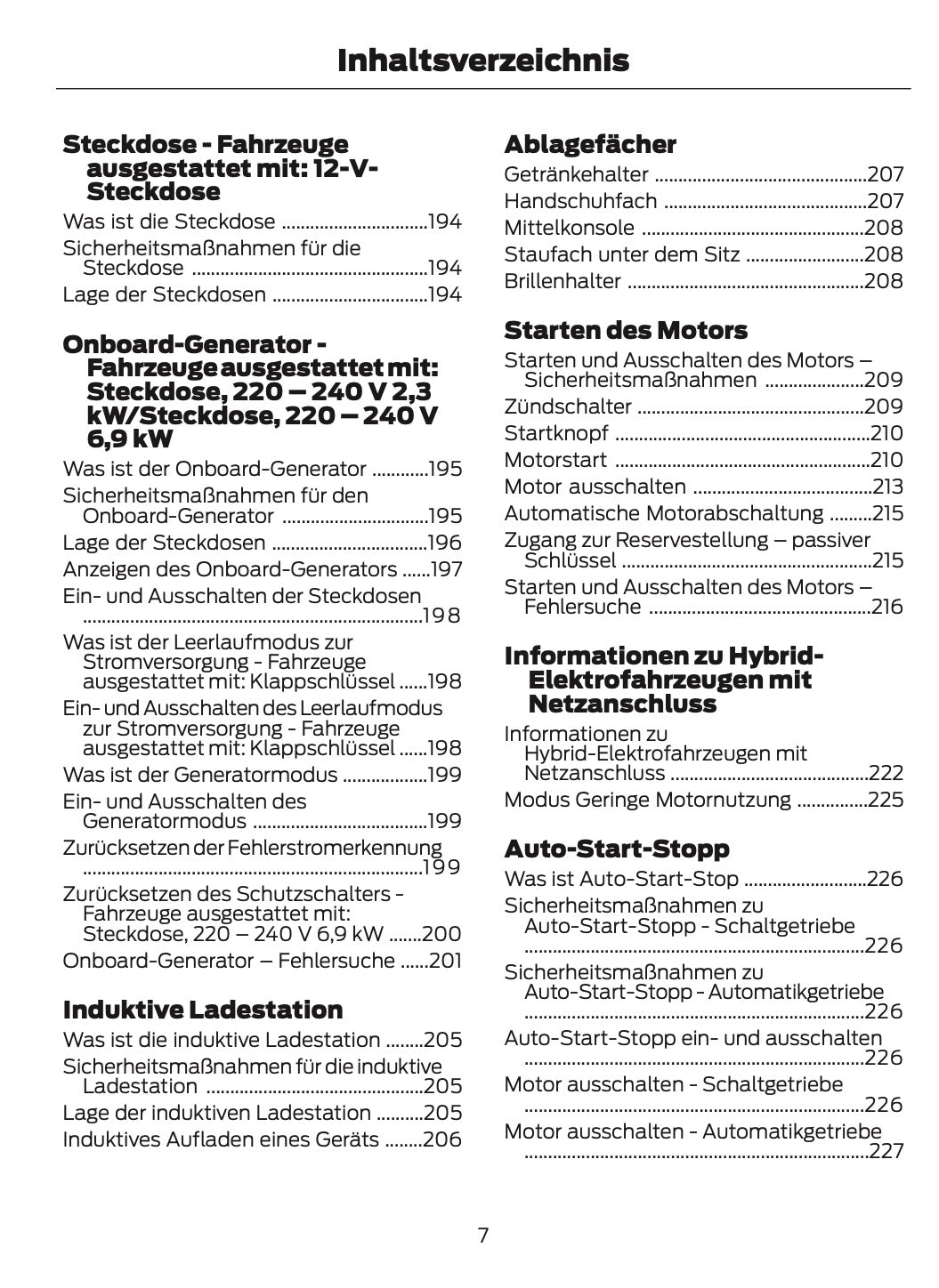 2024-2025 Ford Ranger Bedienungsanleitung | Deutsch