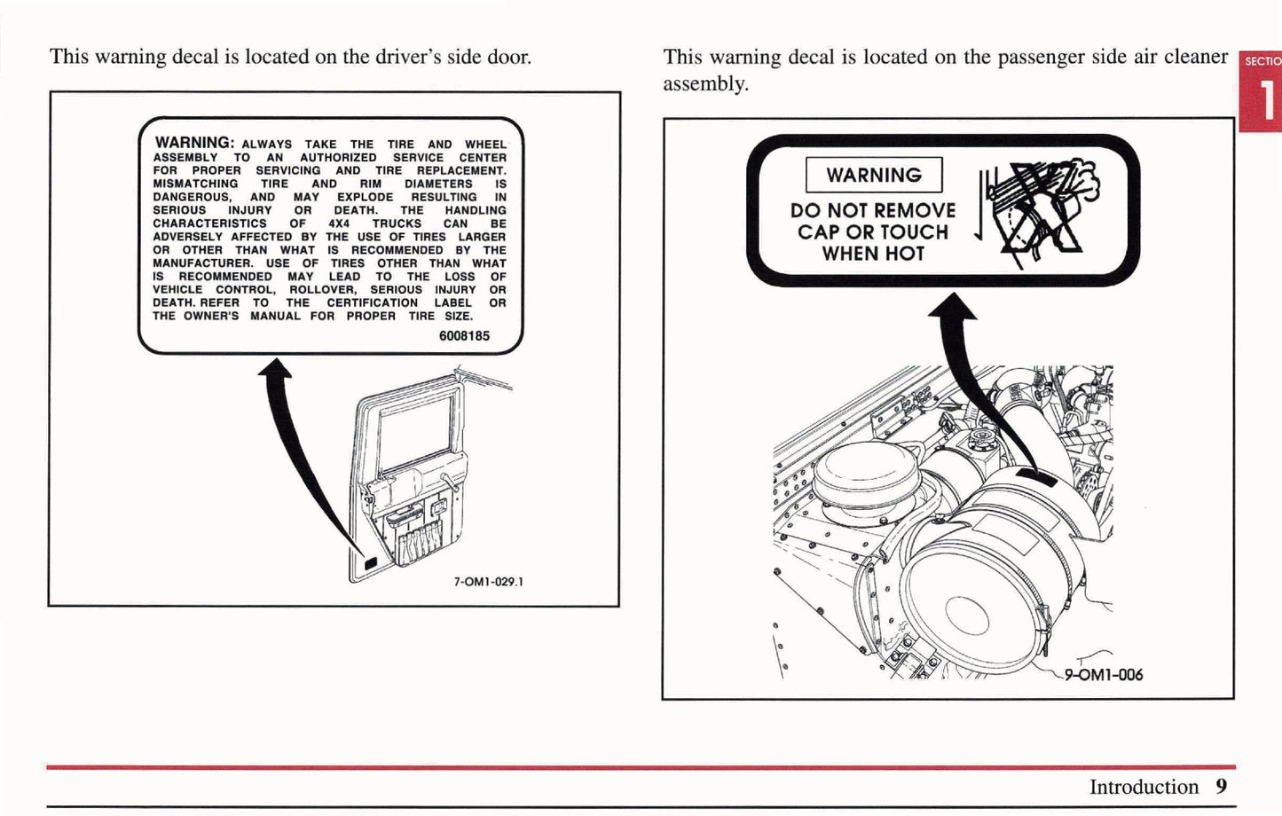 1999 Hummer H1 Owner's Manual | English