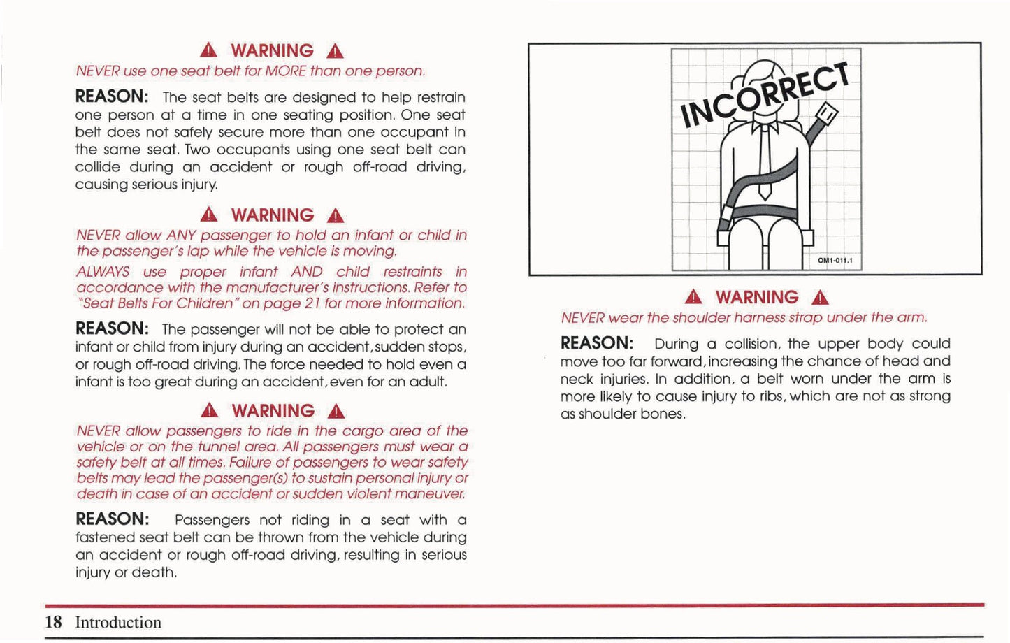 1999 Hummer H1 Owner's Manual | English