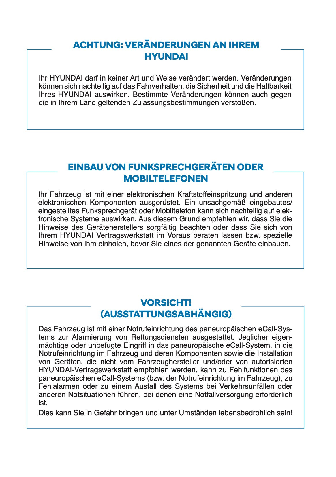 2025 Hyundai i10 Bedienungsanleitung | Deutsch