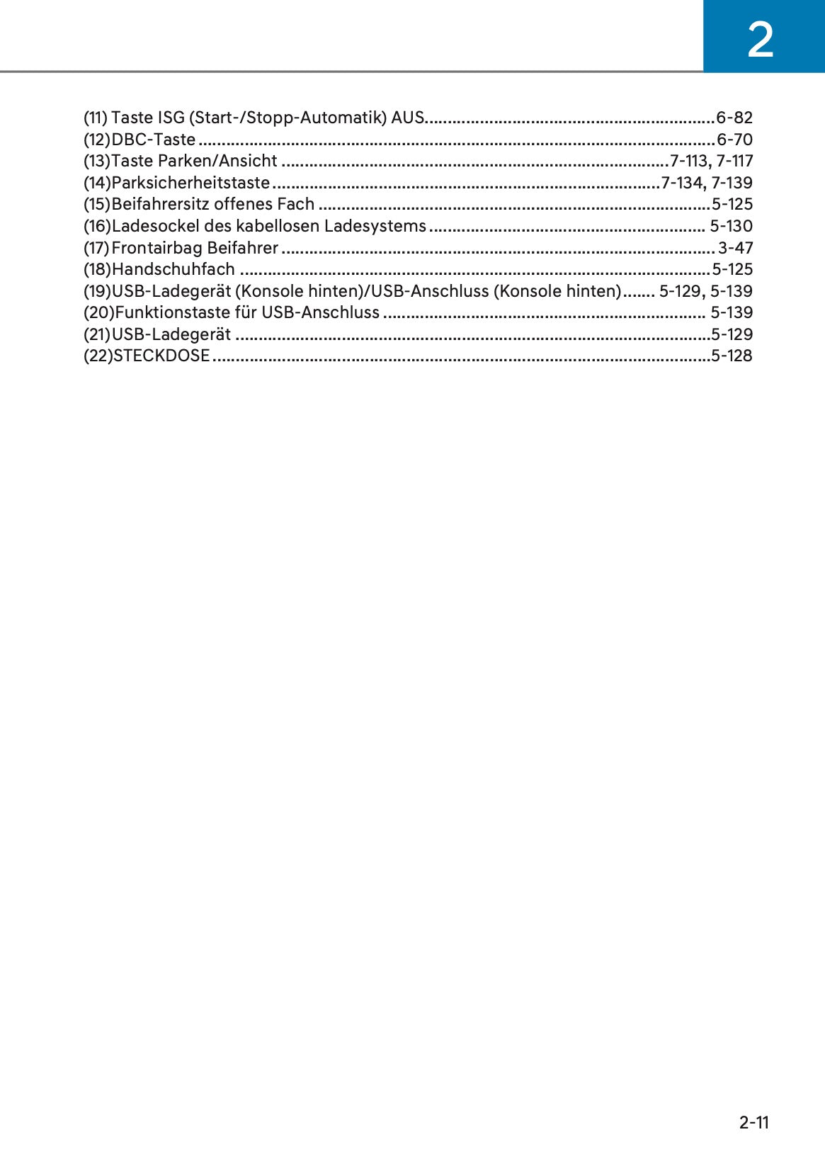 2025 Hyundai Tucson Bedienungsanleitung | Deutsch