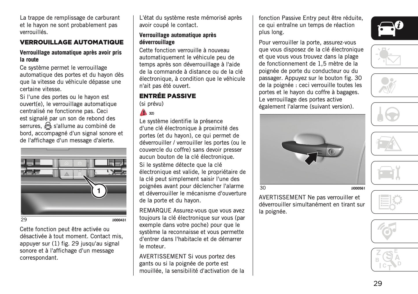 2024-2025 Jeep Avenger Owner's Manual | French