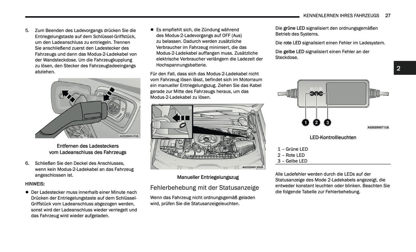 2024-2025 Jeep Grand Cherokee 4xe Bedienungsanleitung | Deutsch